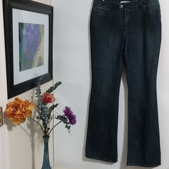 CHICO'S NWT PLATINUM INDIGO BOOT CUT JEANS SZ 1.5 - Picture 2 of 10